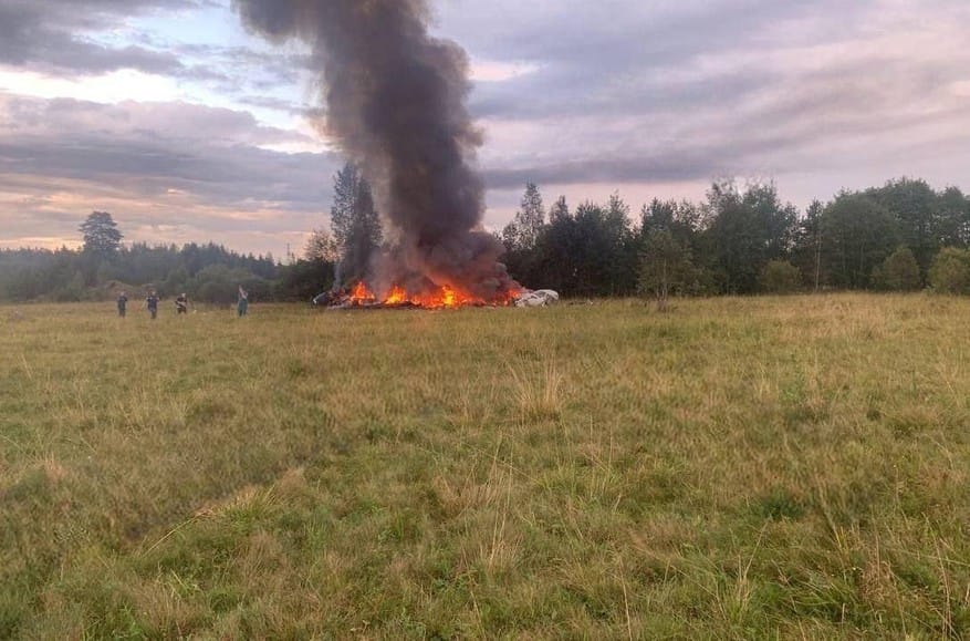 Embraer jet crashes in Tver Region, Wagner PMC boss Yevgeny Prigozhin listed among passengers, reports Russia’s Federal Air Transport Agency