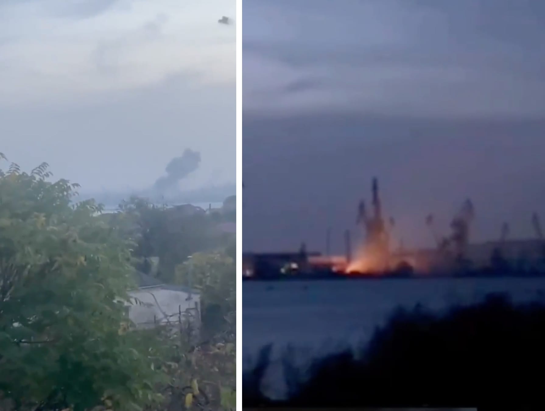 ВСУ нанесли удар по судостроительному заводу «Залив» в Керчи