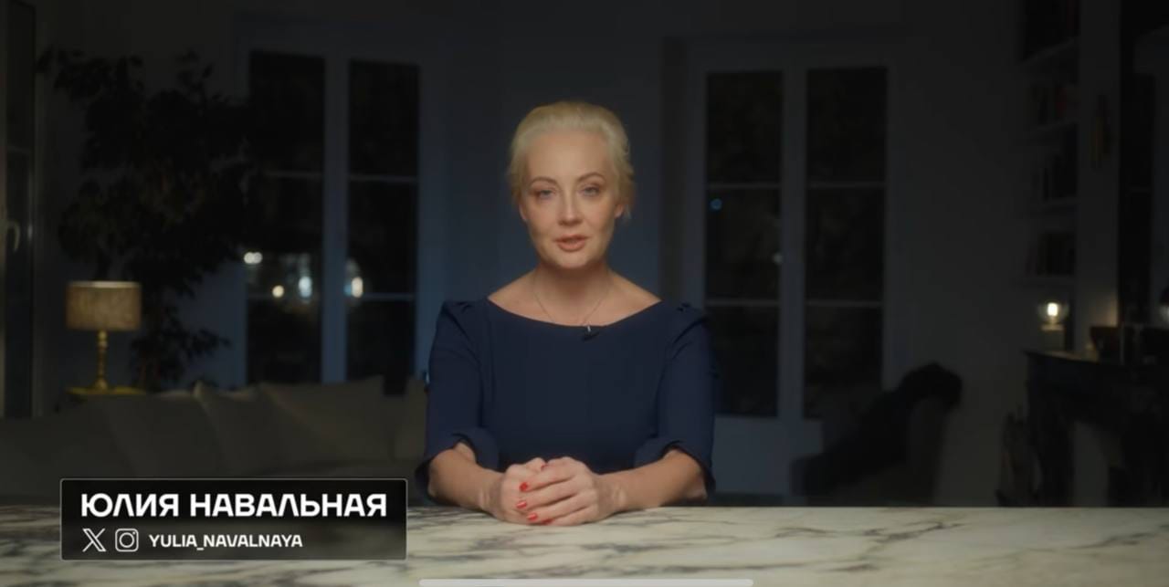 «Привет, это Навальная». Жена убитого Алексея Навального заявила, что продолжит его дело — видео