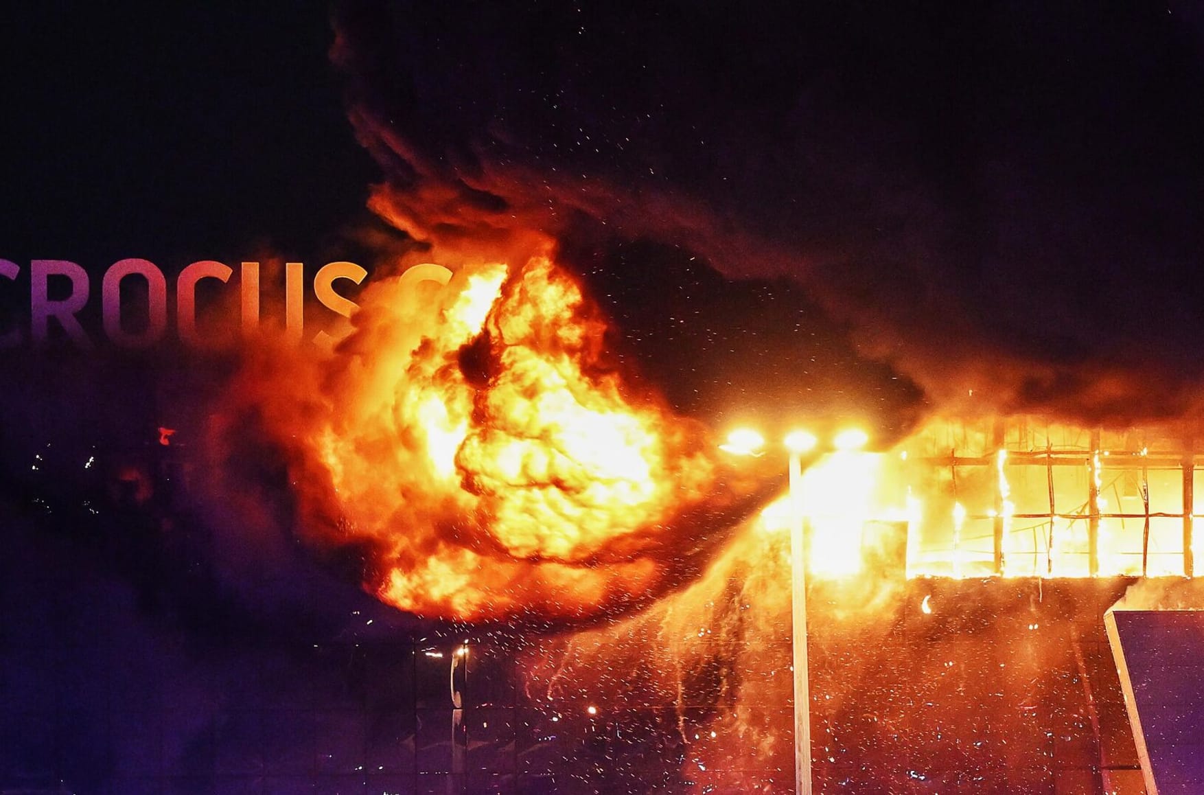 Mass casualty attack at Moscow’s Crocus City Hall: armed attackers shooting victims at point-blank range, reported death toll in the dozens