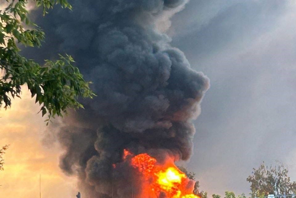 Украинские беспилотники атаковали нефтебазы в Адыгее и Тамбовской области