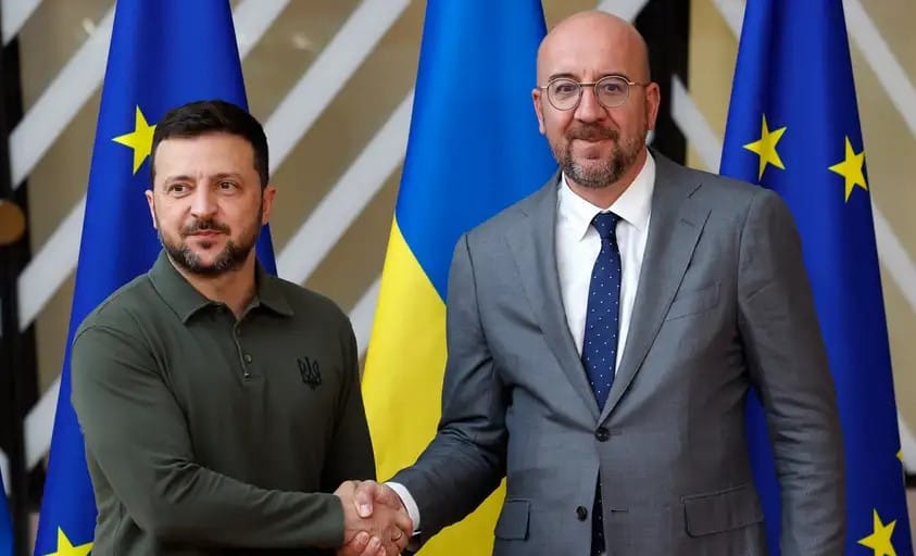 Владимир Зеленский подписал с ЕС соглашение о безопасности. Оно включает поставки военной техники, помощь в проведении реформ