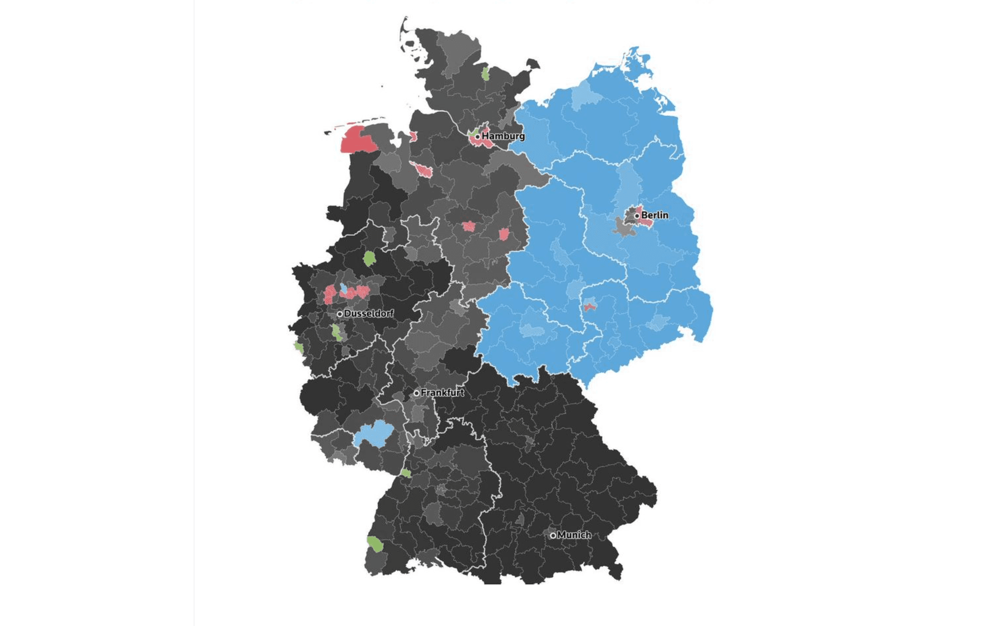 A nation of two minds: Another East-West rift in Germany, new coalition in the making