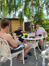 Валерий, Дмитрий и Владимир Петровские