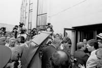 Борис Ельцин после выступления