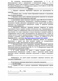Заявление-обоснование Евгения Кочегина о прошении альтернативной гражданской службы