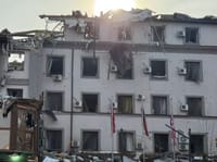 Последствия ракетного удара по Кривому Рогу