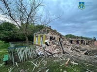Последствия воздушного удара по Эсманской общине в Сумской области