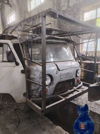 Северокорейская РСЗО калибра 107 мм на «Буханке»