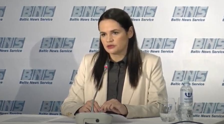 «Вернусь на родину, когда почувствую себя в безопасности», — Тихановская провела пресс-конференцию в Вильнюсе