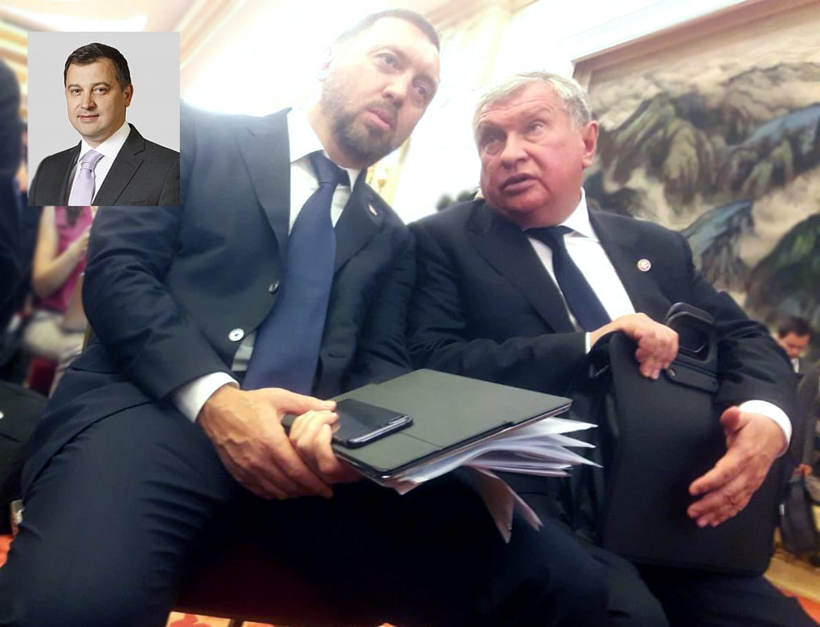 Черная благодарность. Куратор ТЭК в АП имеет подозрительные связи с «Роснефтью» и Дерипаской