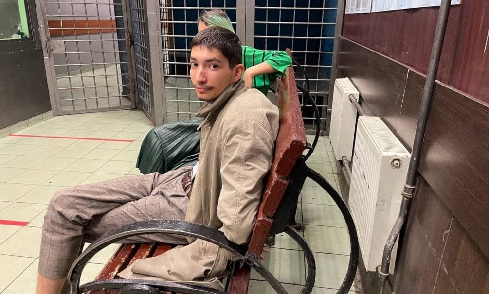 Против акциониста Крисевича завели дело о хулиганстве из-за акции на Красной площади