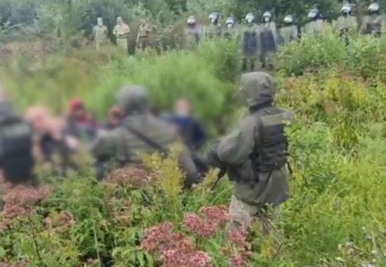Белорусские пограничники выталкивали мигрантов на территорию Литвы, заявила погранслужба страны