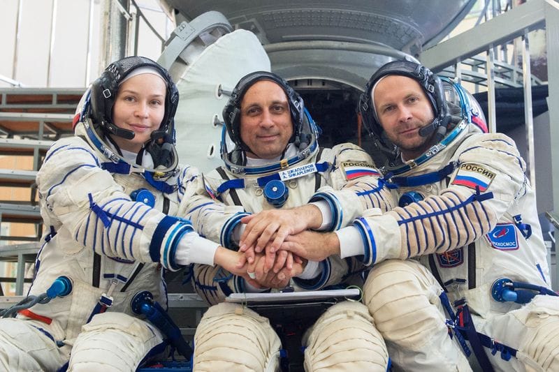 Ракета со съемочной группой фильма «Вызов» стартовала к МКС