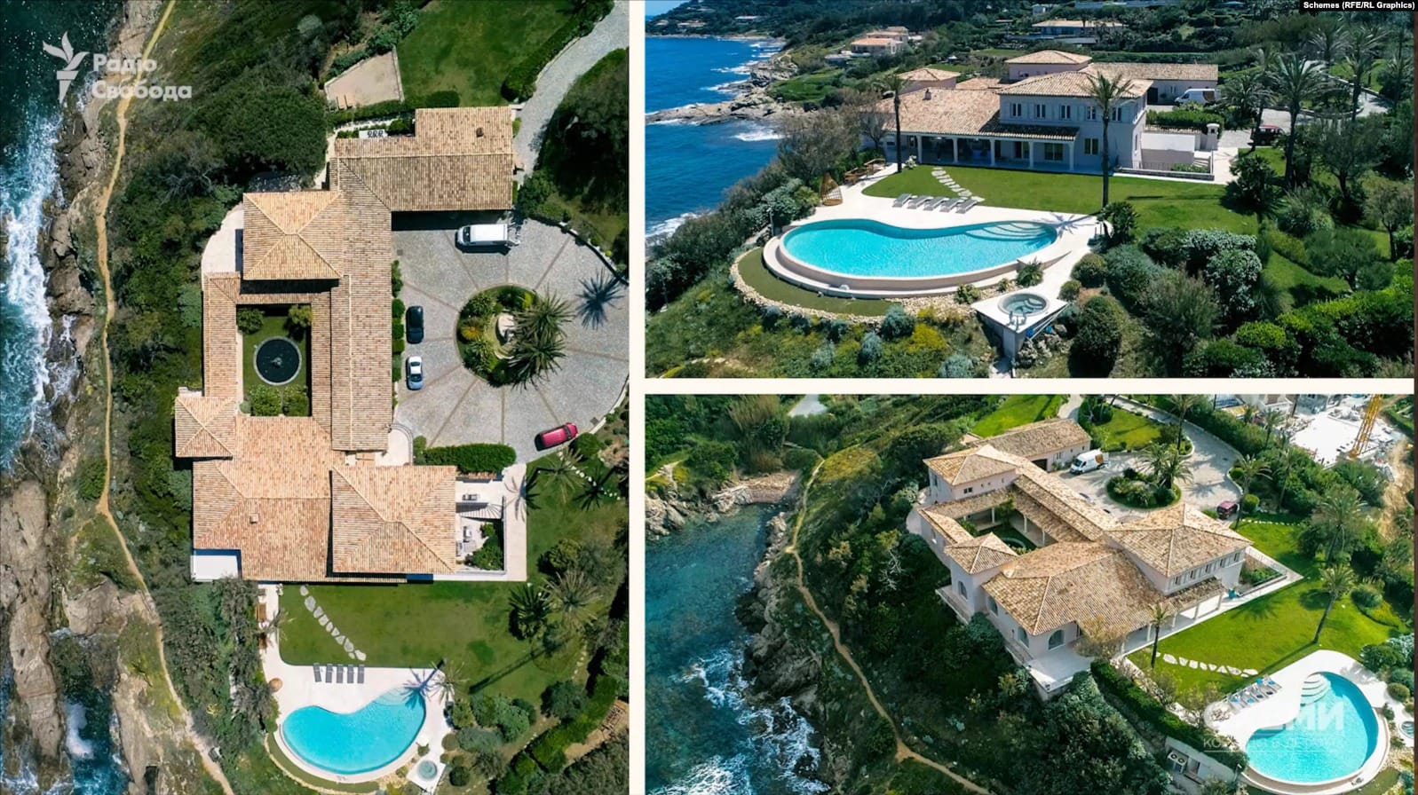 Во Франции арестовали виллу российского олигарха Михаила Фридмана и квартиру его дочерей