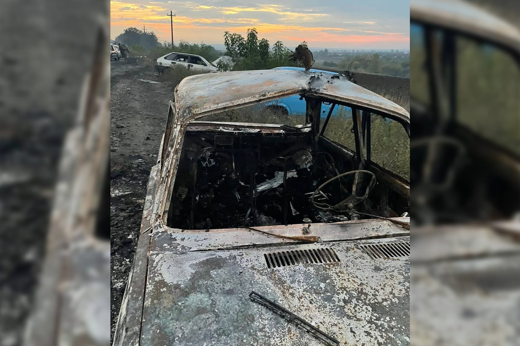 СБУ: Под Харьковом расстреляли автоколонну с эвакуировавшимися мирными жителями