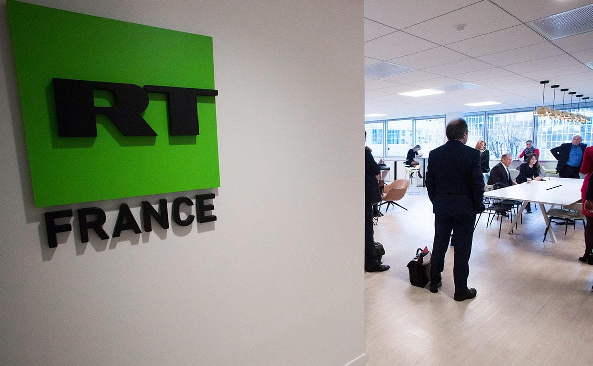 Cчета RT France заблокированы во Франции