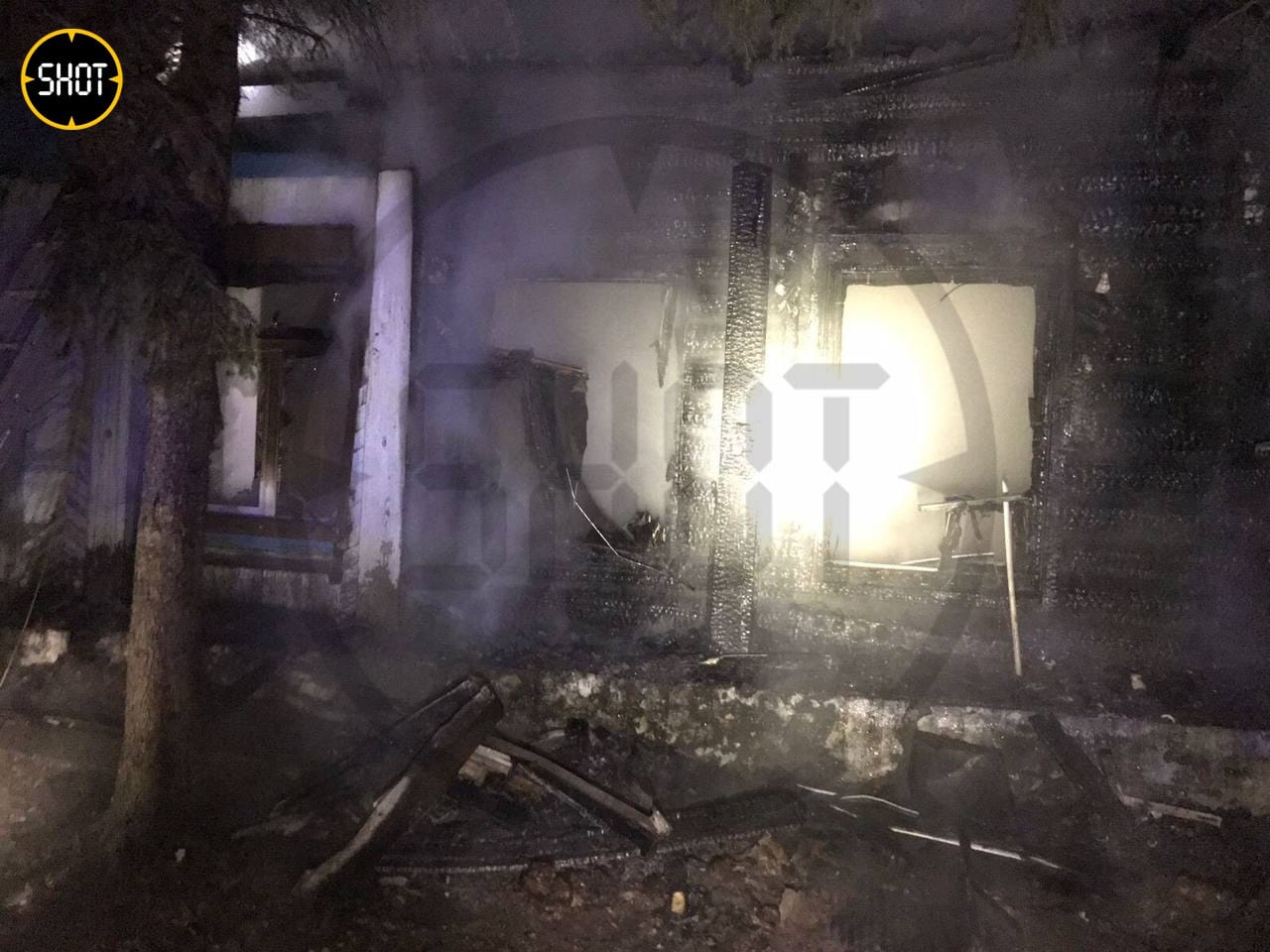 В Бурятии мужчина поджег деревянное здание следственного отдела 