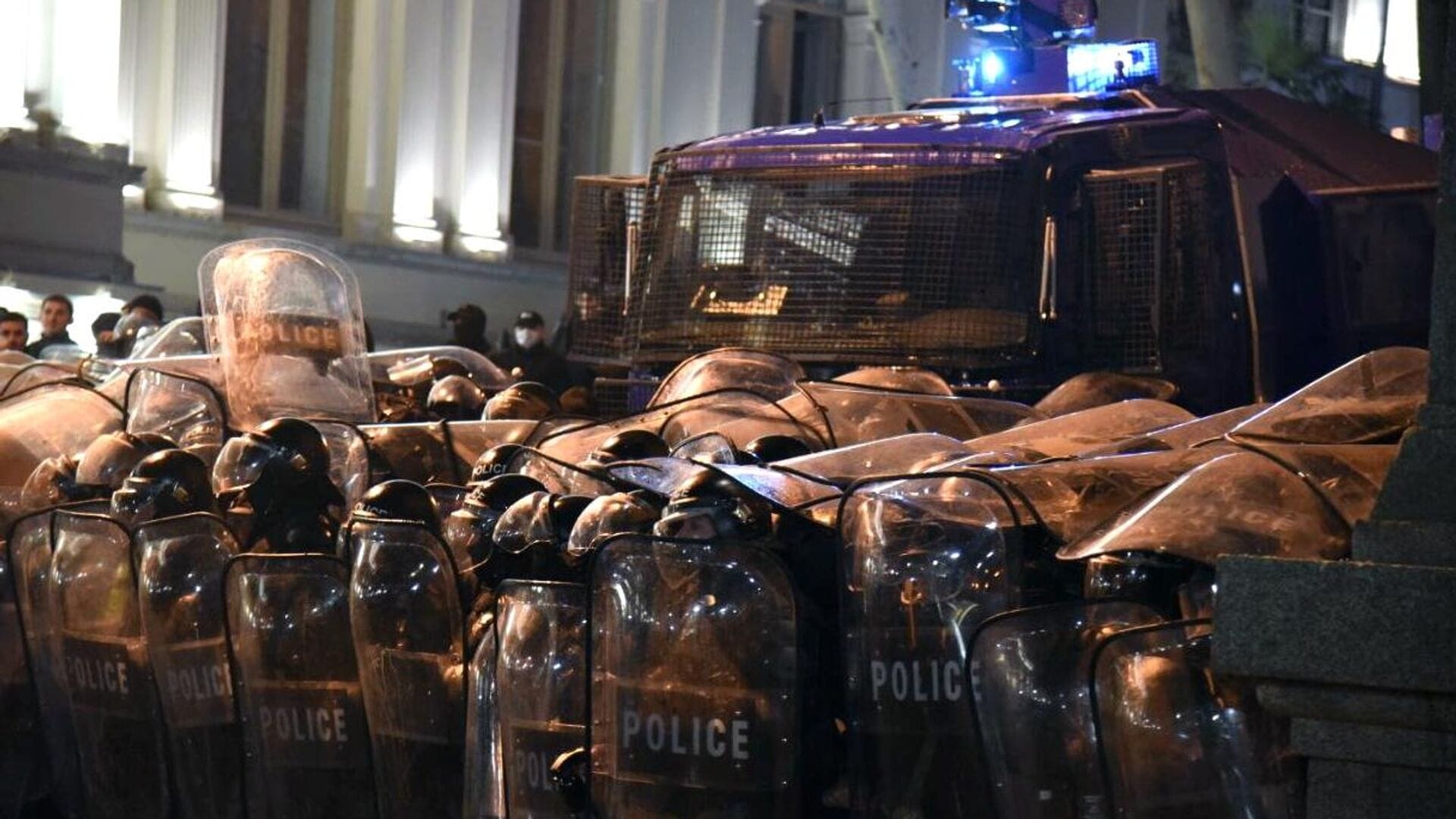 На акции протеста в Тбилиси задержали 66 человек — МВД Грузии