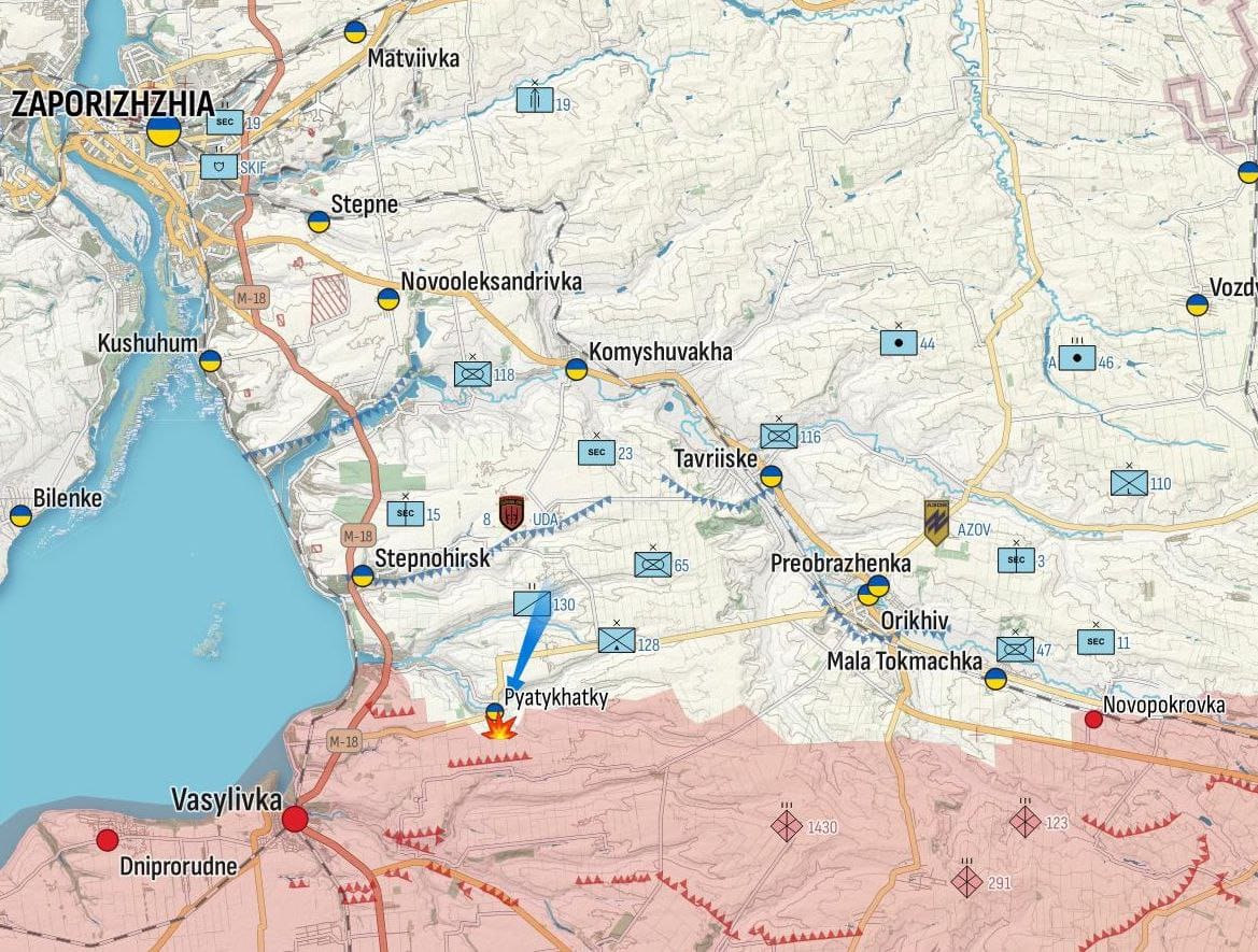 ВСУ продвигаются в Запорожье, россияне используют «джихади-танки», Песков «демилитаризировал» Украину.  Что происходит на фронте