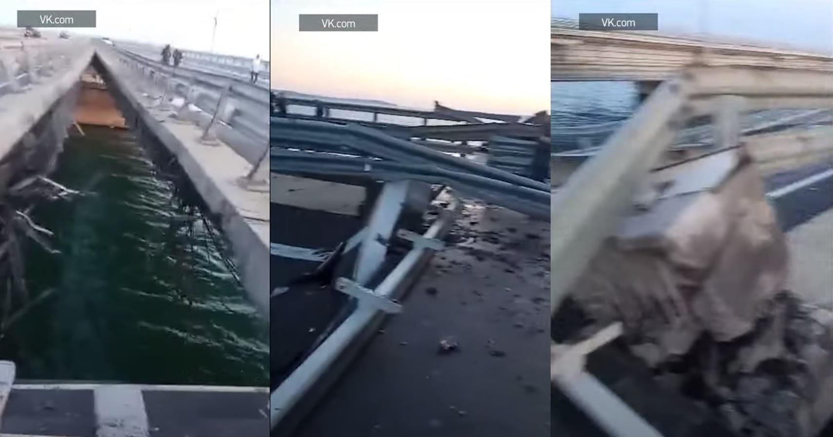 Один пролет автодорожной части Крымского моста не подлежит восстановлению после атаки — вице-премьер Хуснуллин