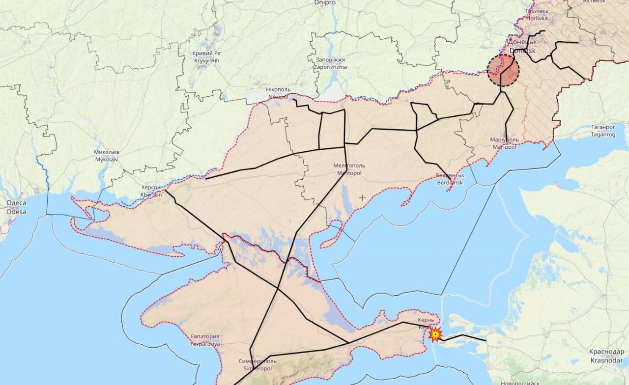 Подрыв Крымского моста, чистки в российской армии, бои за Старомайорское. Что происходит на фронте