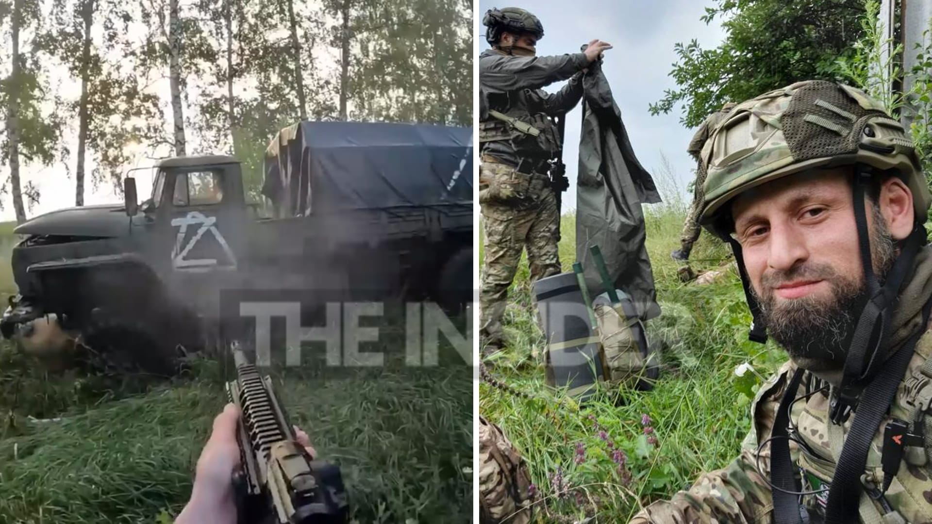 Ичкерийцы опять воюют в России: бойцы чеченского батальона расстреляли «Урал» ВС РФ под Белгородом. Это дети лидеров независимой Ичкерии