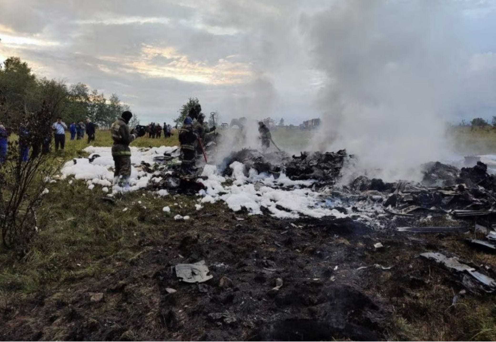 Самолет Пригожина потерял 2,4 км высоты за полминуты, а через несколько секунд начал падать — данные Flightradar
