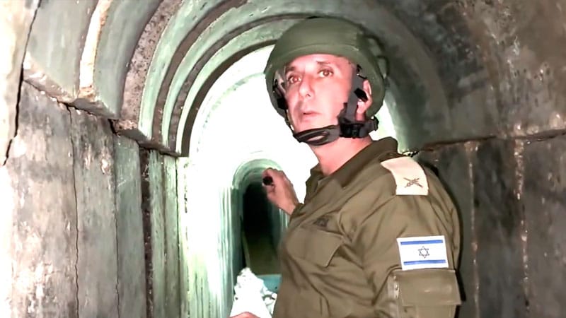 ЦАХАЛ показал подземный штаб ХАМАС под больницей «Аль-Шифа» в Газе 