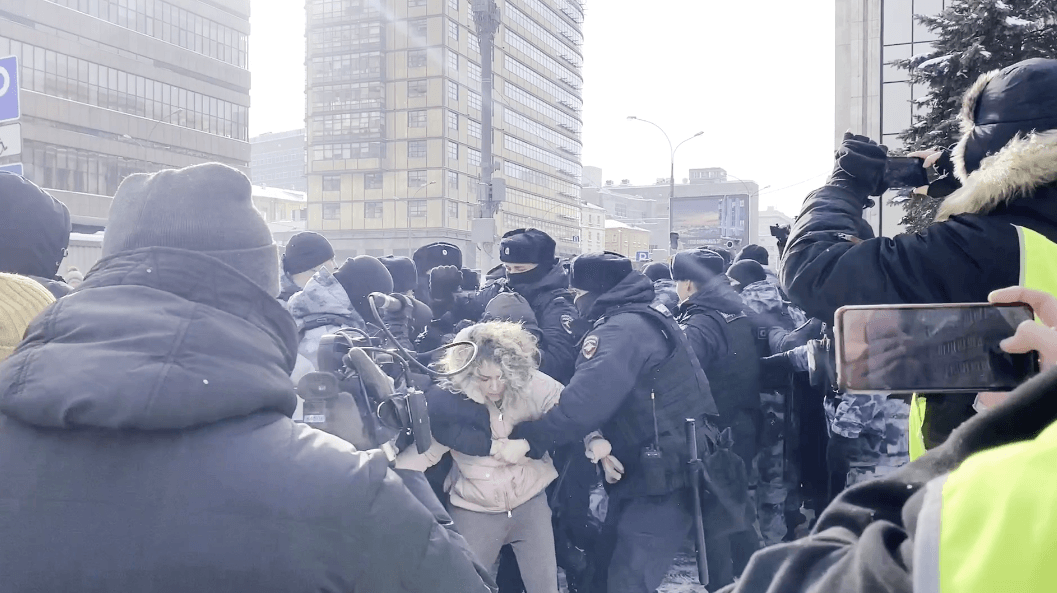 231 человека задержали за два дня акций памяти Навального по всей России