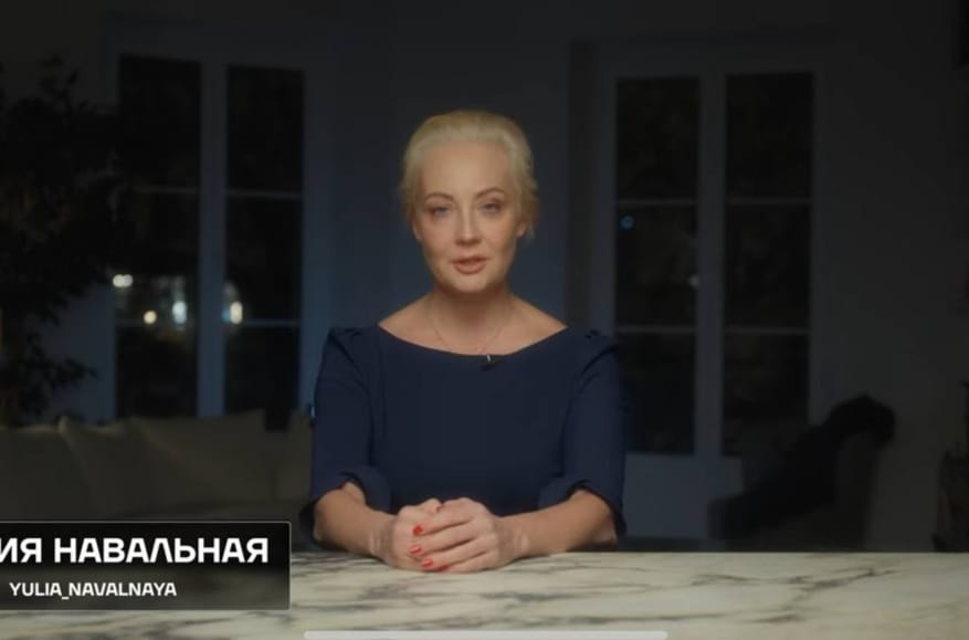 Alexei Navalny’s widow Yulia vows to continue his cause