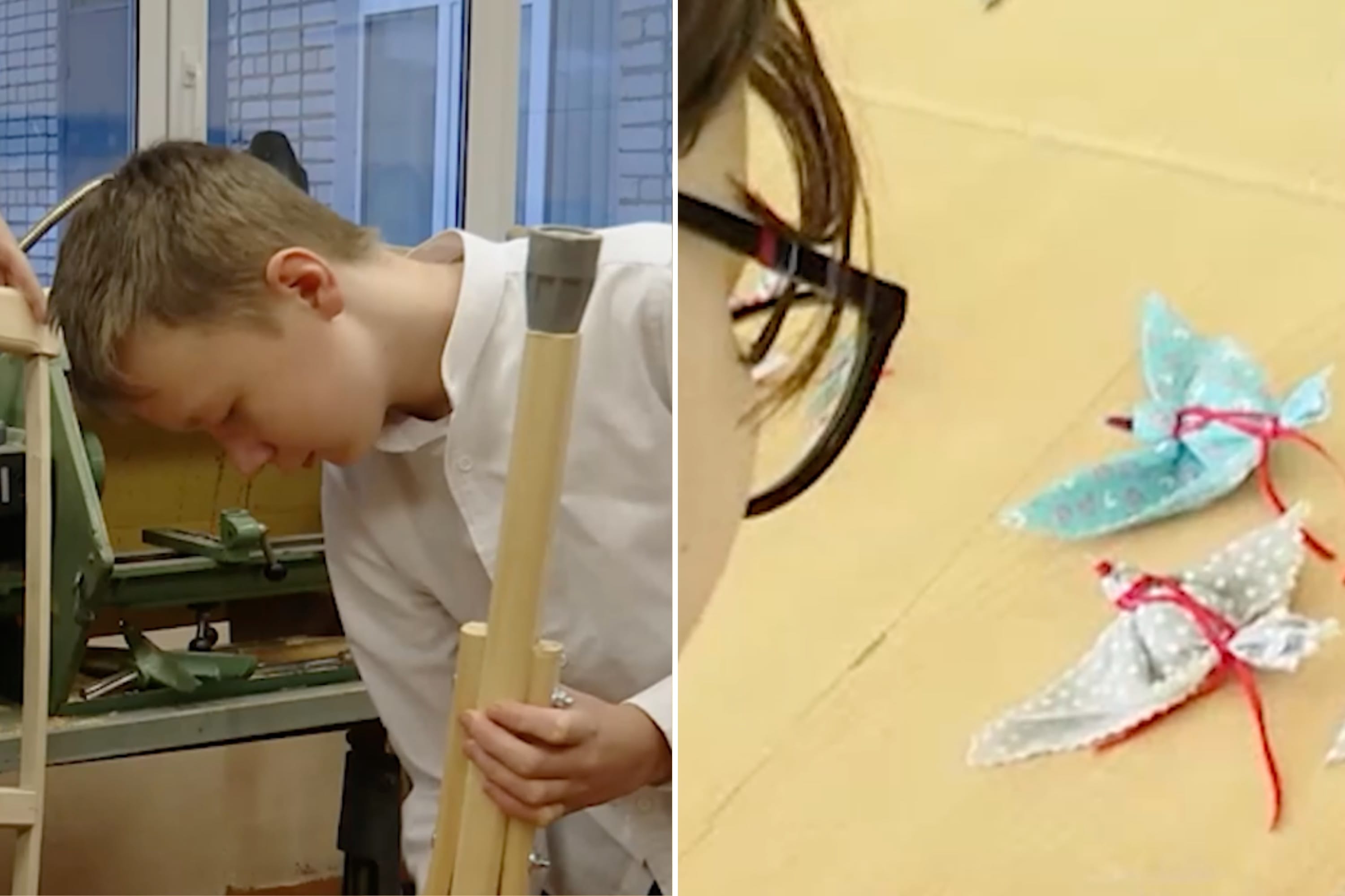 Школьников в Татарстане на уроках труда заставляют делать костыли и обереги для российских военных