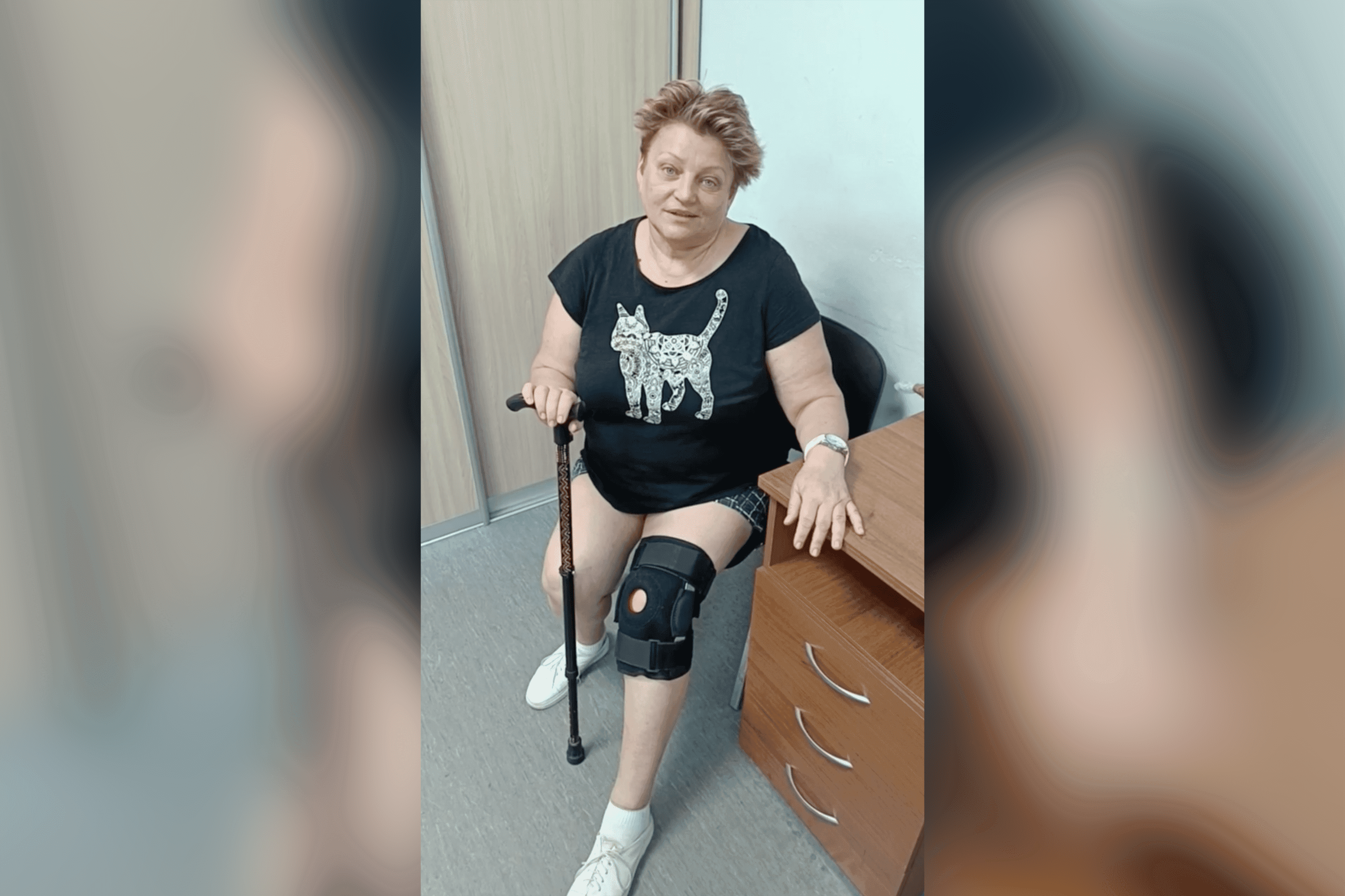 В Красноярске правозащитницу силой увезли в психбольницу сразу после операции на ноге. Лечить ногу до «выписки» ей не позволяют