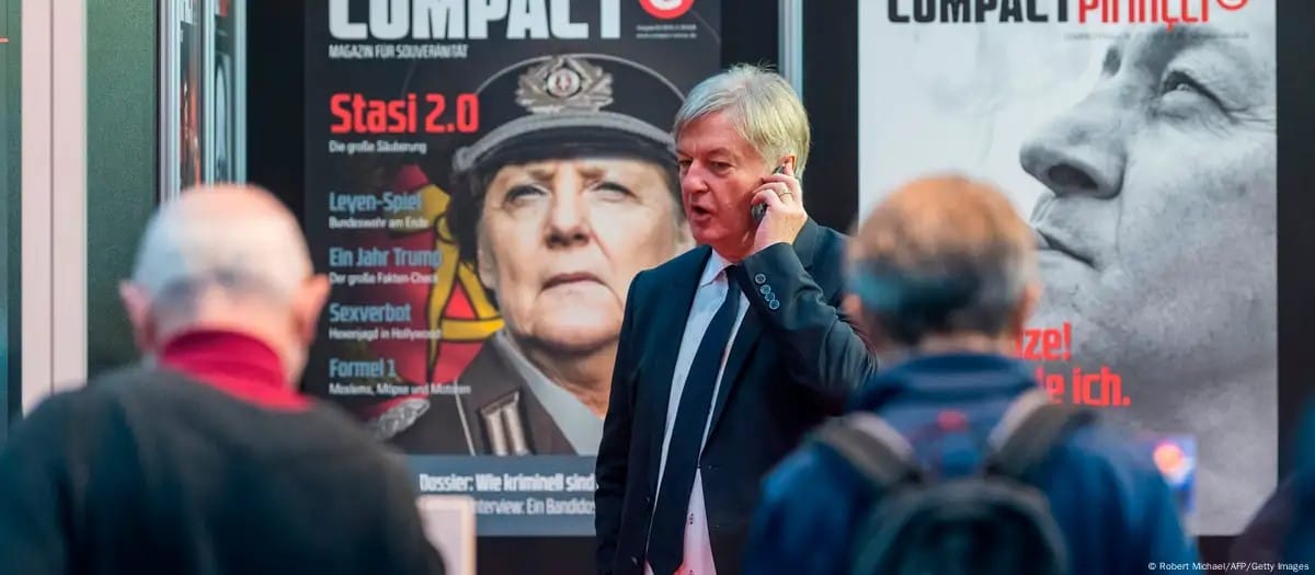 В Германии запретили журнал Compact как экстремистский. В офисах издания и у руководства прошли обыски