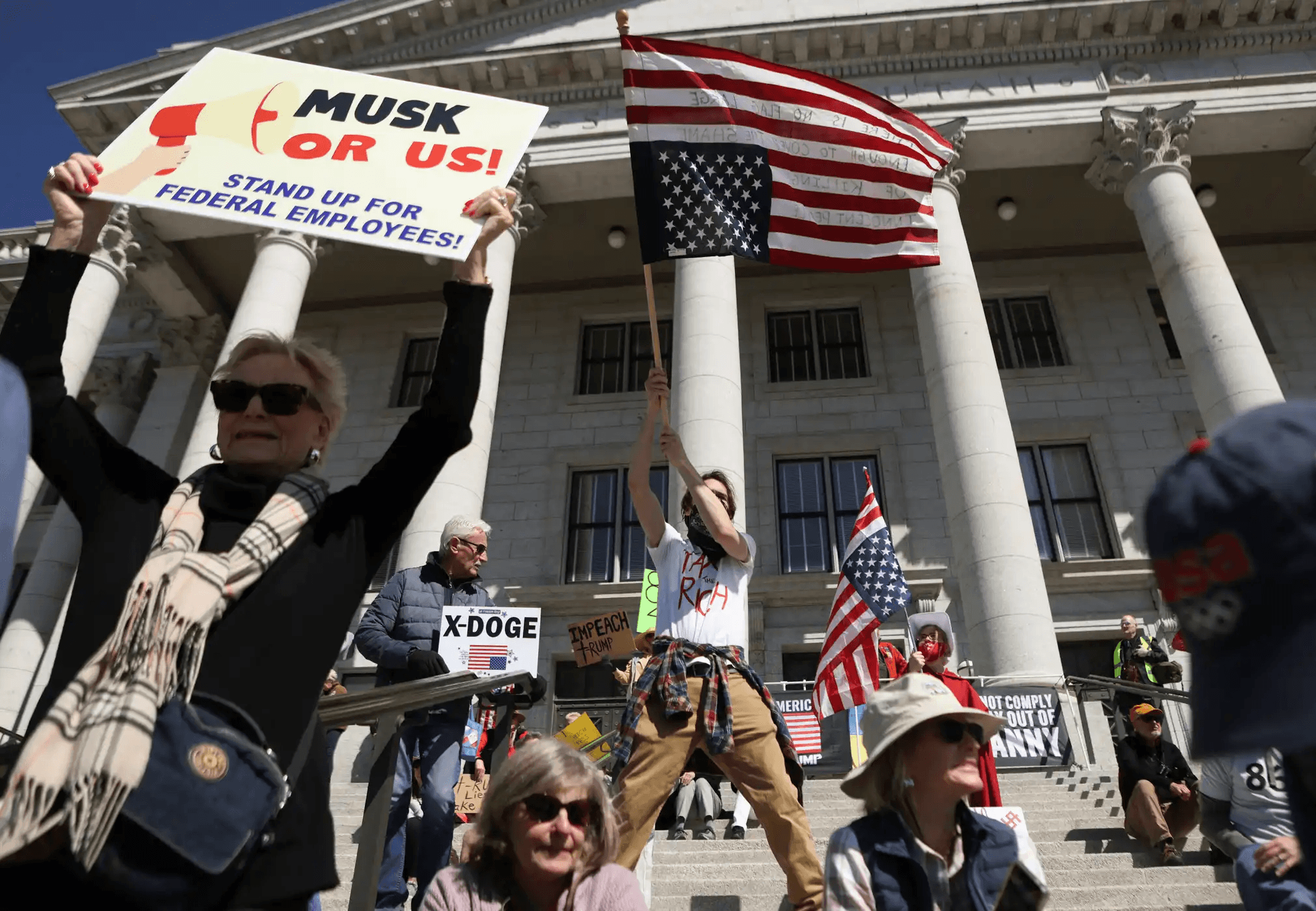 Массовые акции протеста против политики Дональда Трампа прошли в США