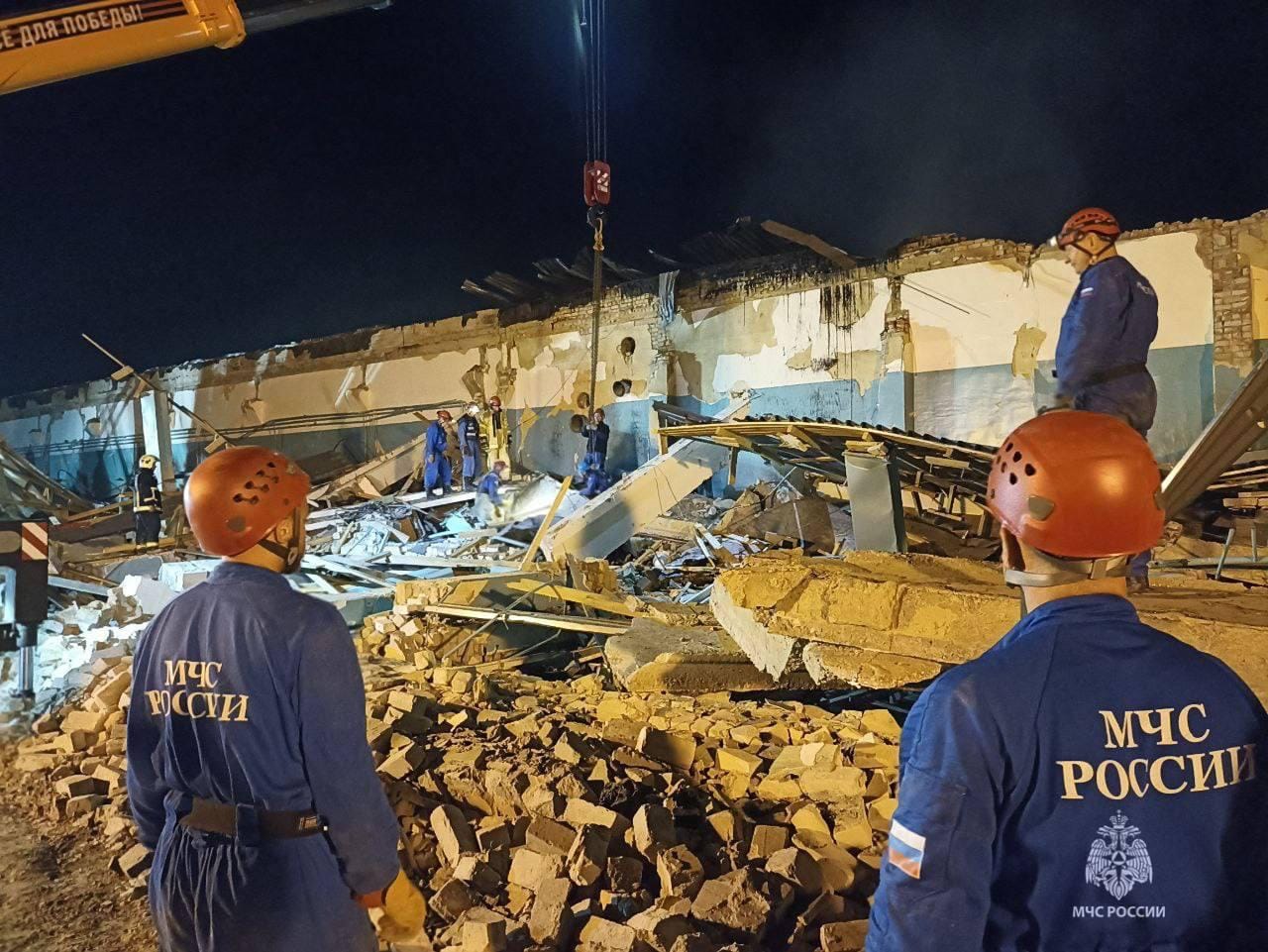 В результате взрыва порохового цеха на заводе «Эластик» в Рязанской области погибли 11 человек