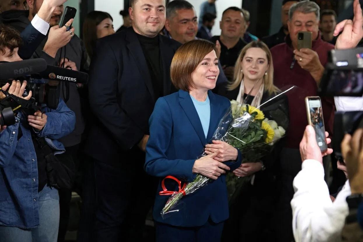 На выборах в Молдове лидирует партия Майи Санду PAS, обработано более 50% бюллетеней