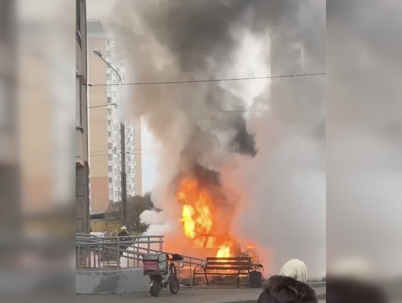 В Новой Москве взорвался автомобиль сотрудника НИИ «Полюс» им. Стельмаха, где производят лазерные системы для оружия