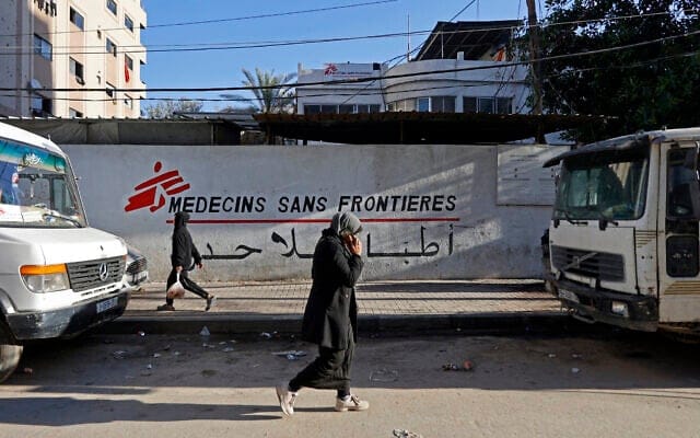 Израиль запретил «Врачам без границ» работать в секторе Газа, поскольку организация отказалась предоставить личные данные сотрудников