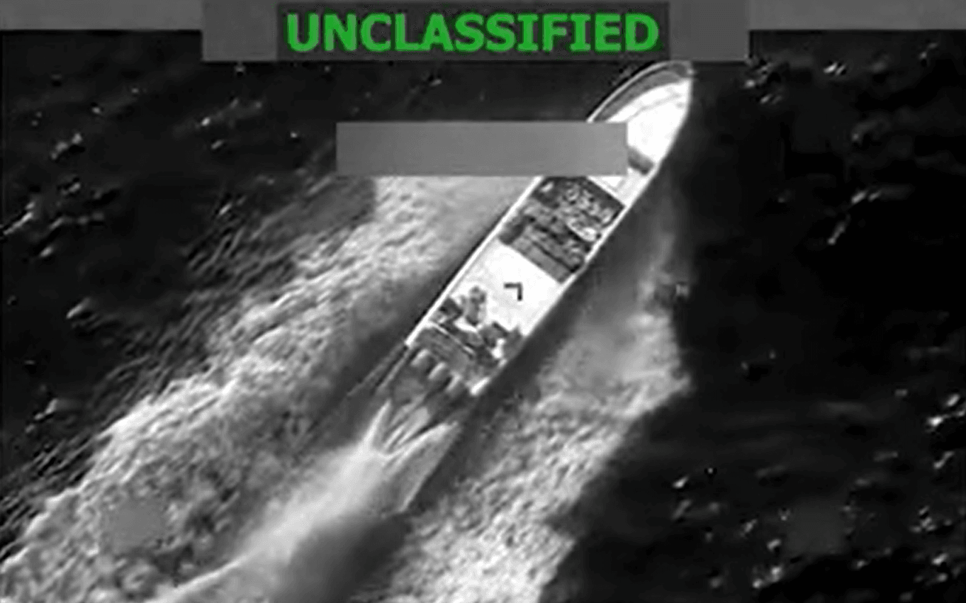 ВС США снова атаковали в Тихом океане судно, предположительно, перевозившее наркотики, погибли два человека