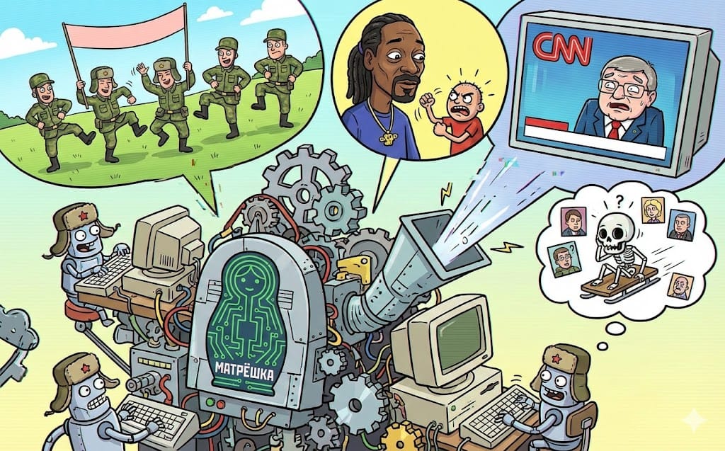 Бот-сеть «Матрёшка» использовала скандал с дисквалификацией украинского скелетониста Гераскевича на Олимпиаде для кампании по дезинформации