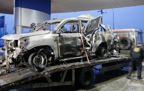 Опубликована видеозапись подрыва автомобиля миссии ОБСЕ в Донбассе