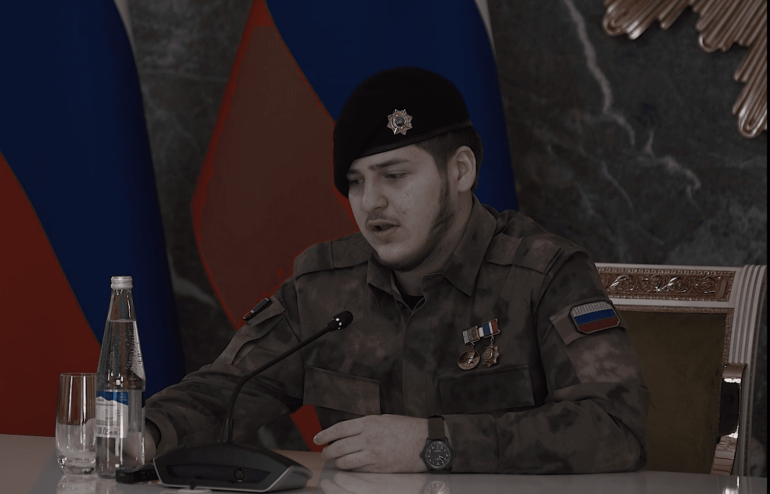 Опубликованное сегодня видео с Адамом Кадыровым было снято 15 января, до ДТП, после которого его госпитализировали — «МО»