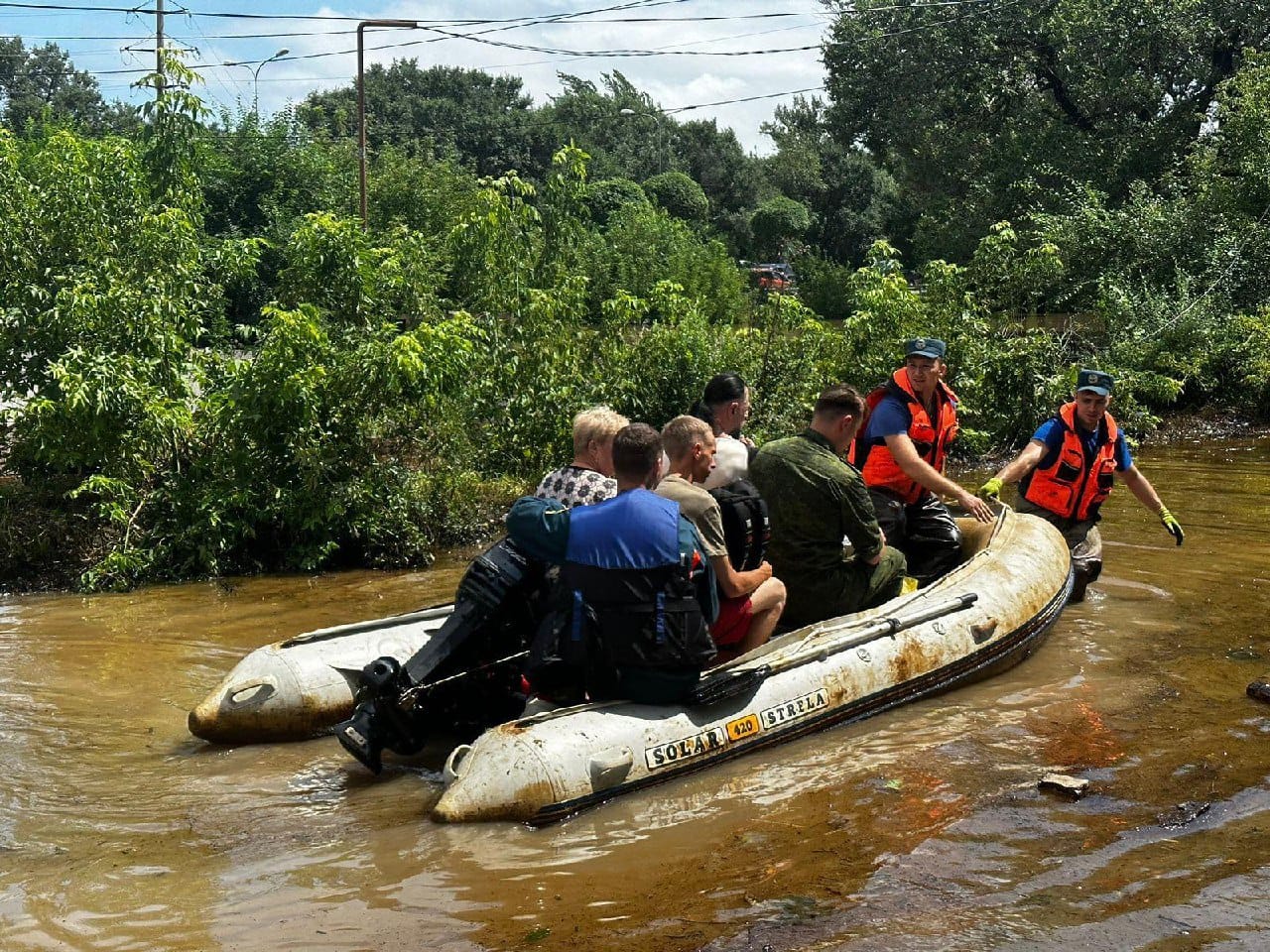 Наводнение в Уссурийске
