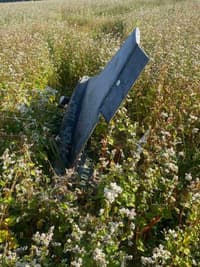 Обломки беспилотников типа «Гербера»