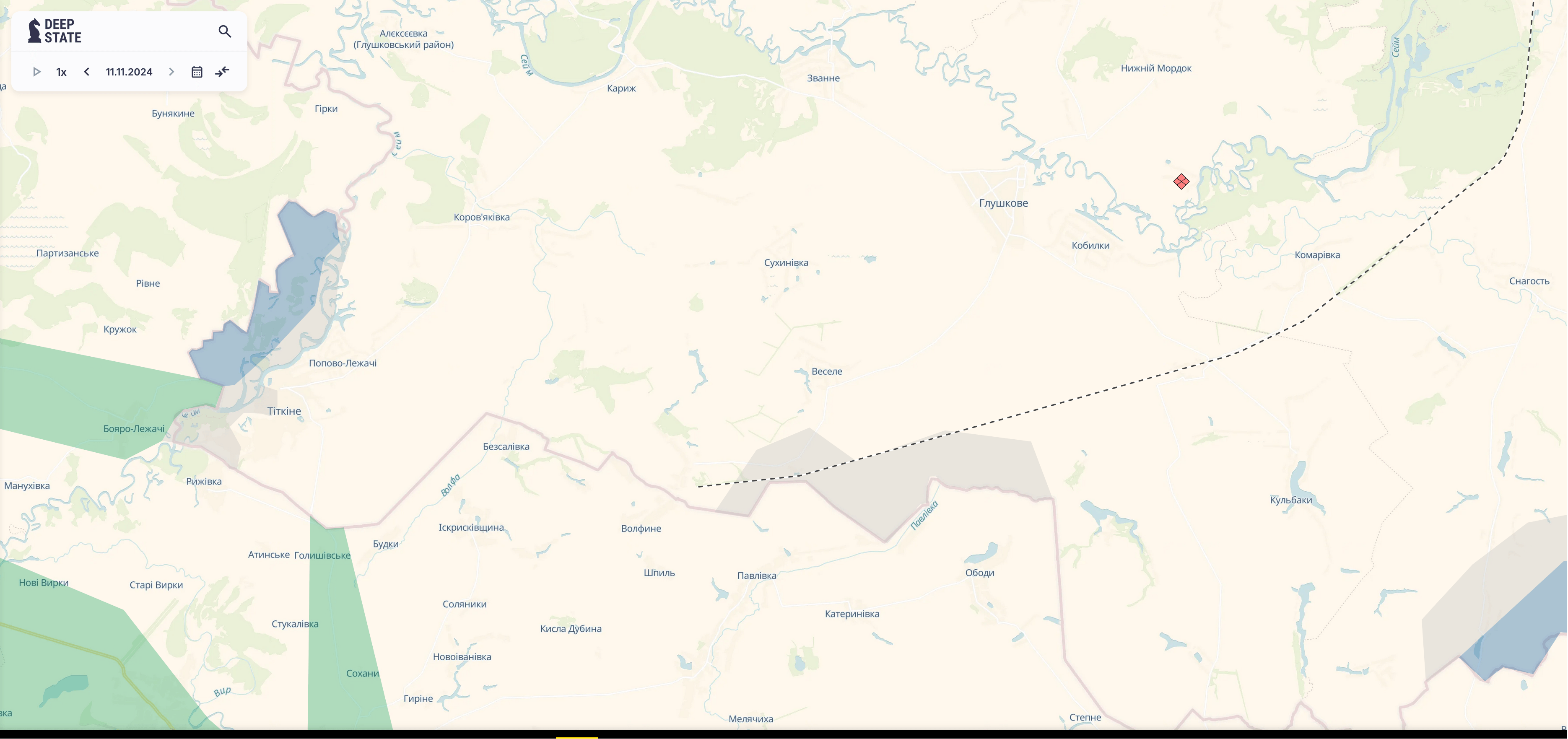 DeepState Map, 11 ноября