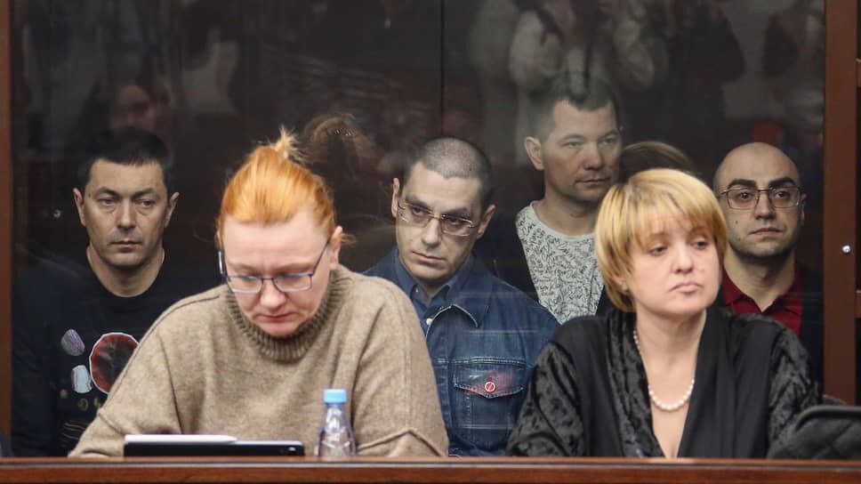 На заседаниях суда