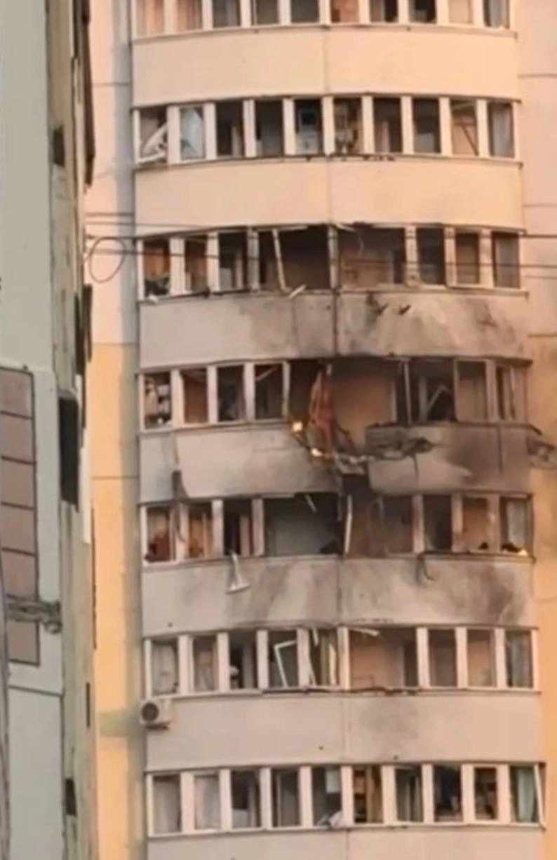 Пострадавший дом в Чехове