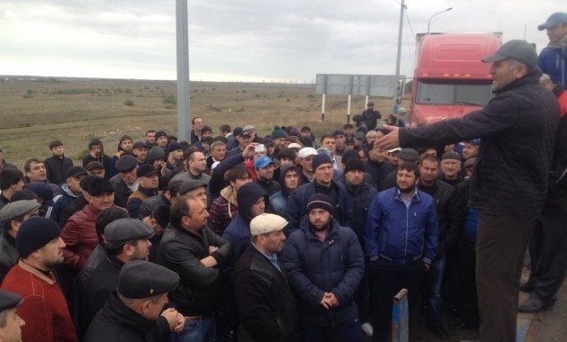 Забастовка дальнобойщиков Дагестана