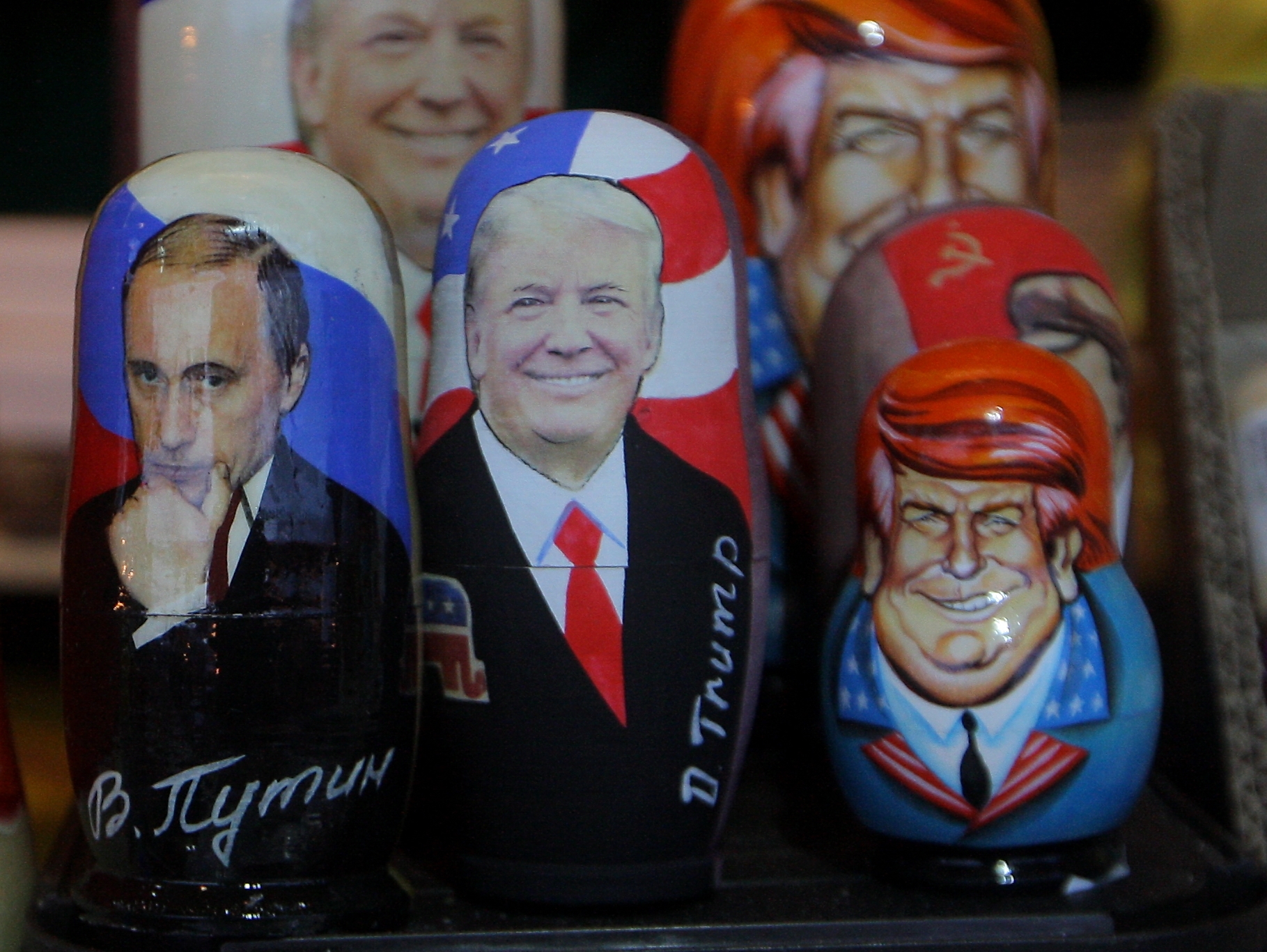 Russia Trump Matryoshka Doll